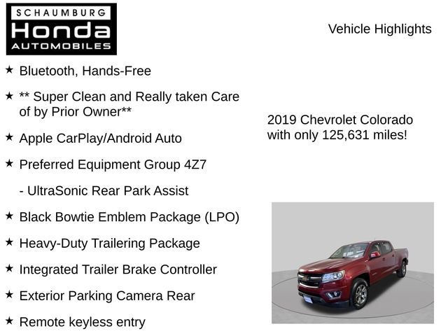 2019 Chevrolet Colorado Z71