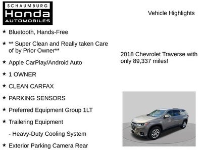 2018 Chevrolet Traverse LT Cloth w/1LT