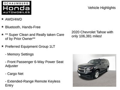 2020 Chevrolet Tahoe LT