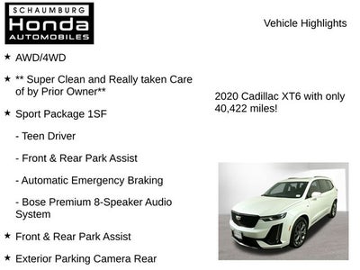 2020 Cadillac XT6 Sport
