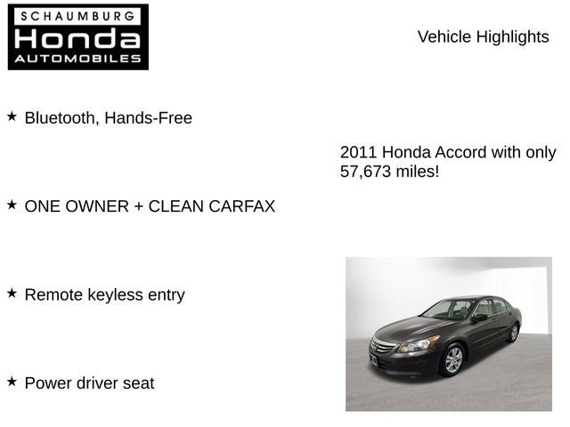 2011 Honda Accord LX-P 2.4