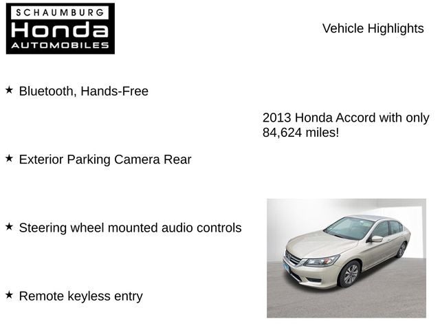 2013 Honda Accord LX