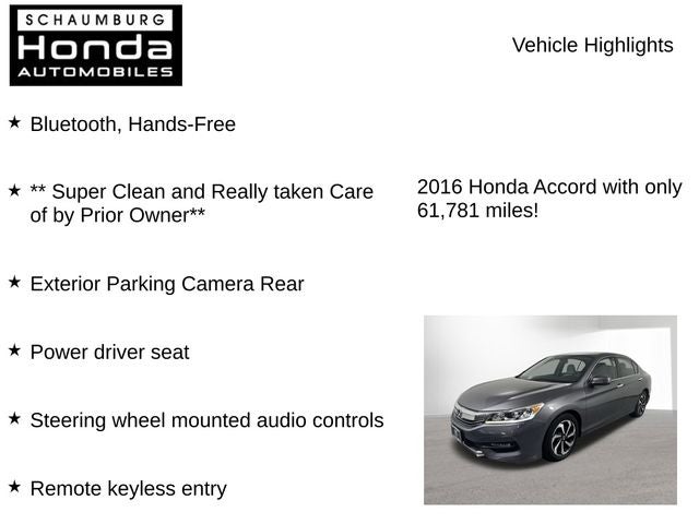 2016 Honda Accord EX