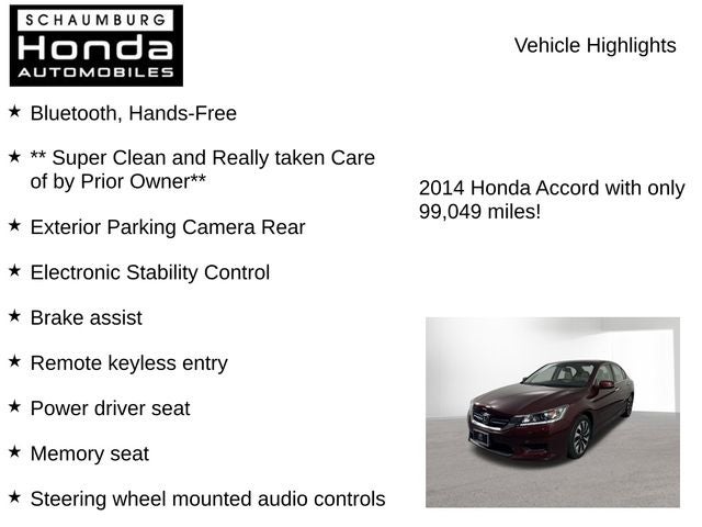 2014 Honda Accord Hybrid EX-L