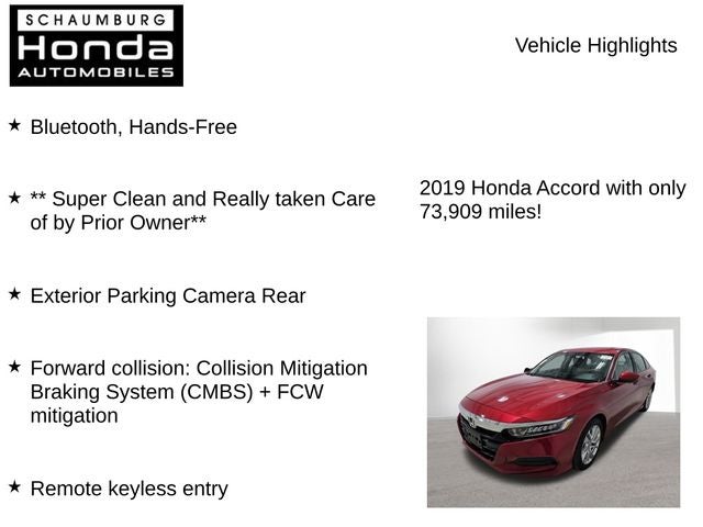 2019 Honda Accord LX