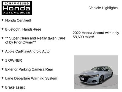 2022 Honda Accord Sport