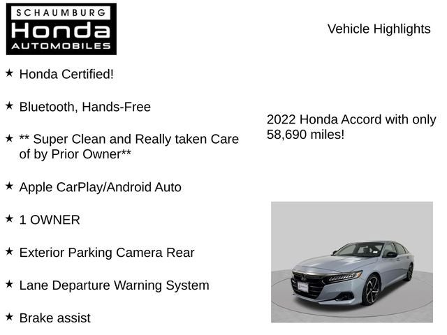 2022 Honda Accord Sport