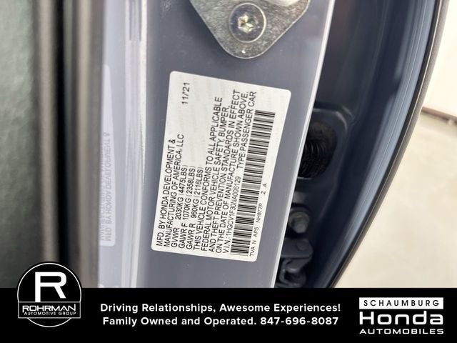 2022 Honda Accord Sport