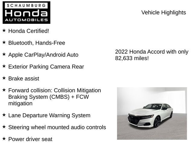 2022 Honda Accord Sport