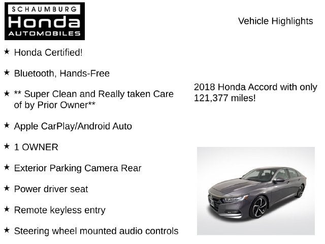 2018 Honda Accord Sport