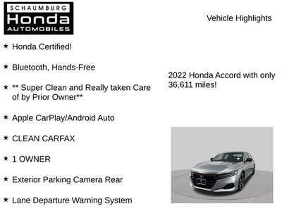 2022 Honda Accord Sport