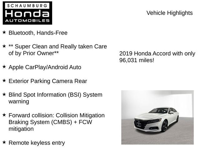 2019 Honda Accord Sport 2.0T