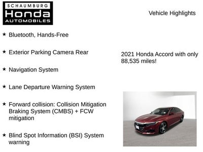 2021 Honda Accord Hybrid Touring