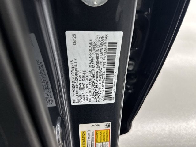 2026 Honda Accord LX