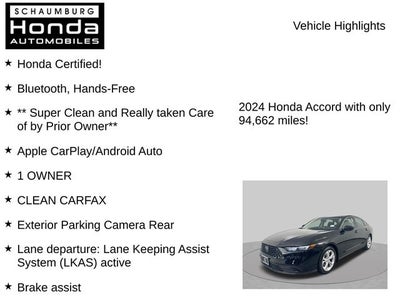 2024 Honda Accord LX