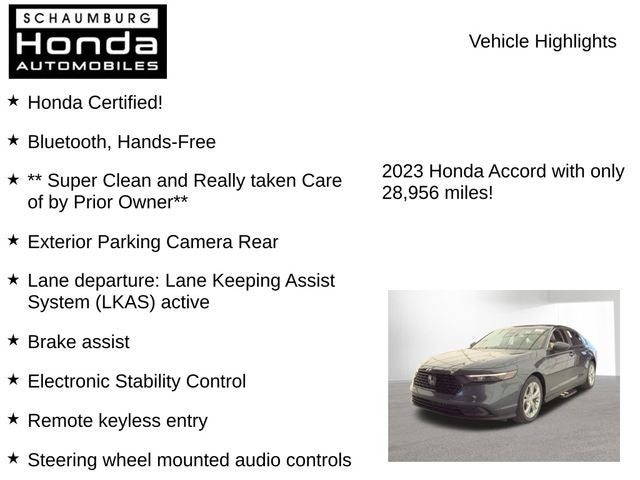 2023 Honda Accord LX