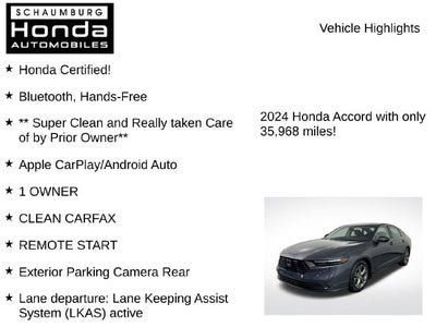 2024 Honda Accord EX