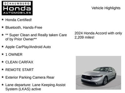 2024 Honda Accord EX