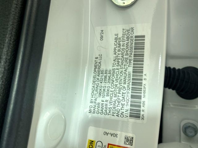 2024 Honda Accord EX