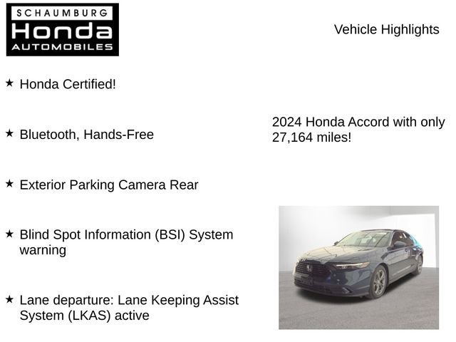 2024 Honda Accord EX