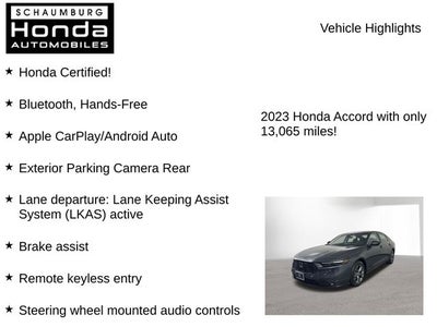 2023 Honda Accord EX
