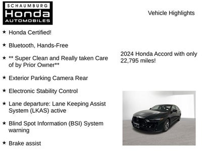 2024 Honda Accord EX