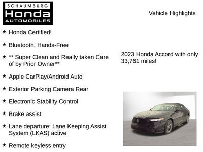 2023 Honda Accord EX