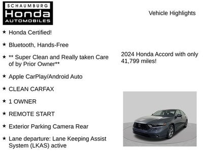 2024 Honda Accord EX