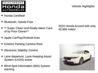 2024 Honda Accord EX