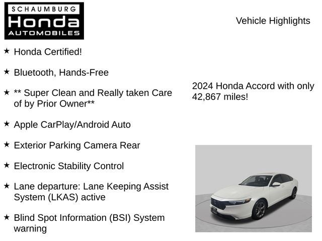 2024 Honda Accord EX
