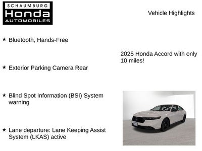2025 Honda Accord SE