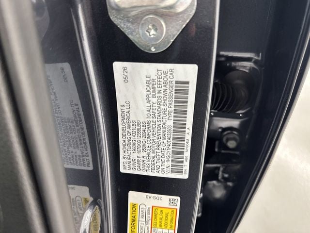 2026 Honda Accord SE