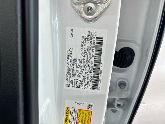 2026 Honda Accord SE