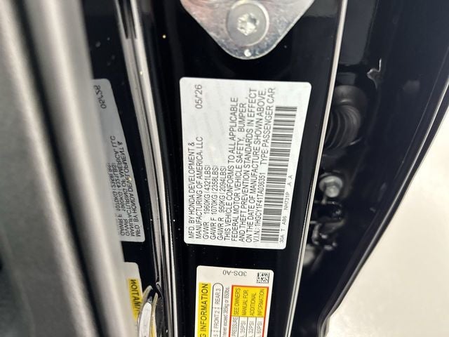 2026 Honda Accord SE