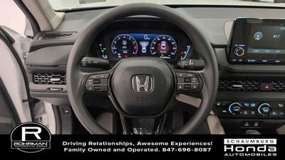 2025 Honda Accord SE