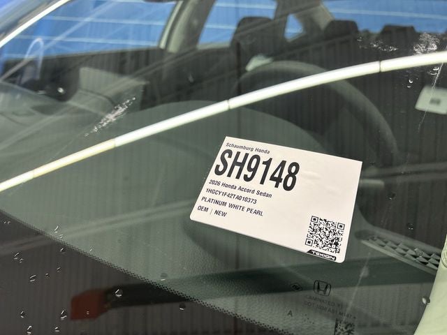 2026 Honda Accord SE