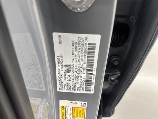 2026 Honda Accord SE