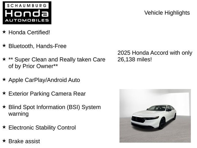 2025 Honda Accord SE - Photo 14