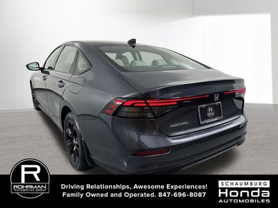 2025 Honda Accord SE