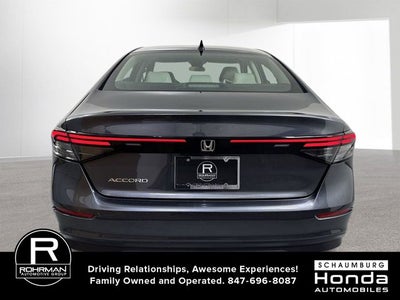 2025 Honda Accord SE