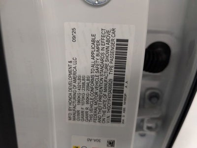 2025 Honda Accord SE