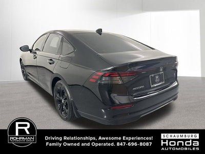 2025 Honda Accord SE