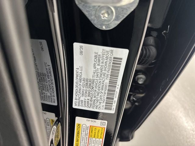 2026 Honda Accord SE