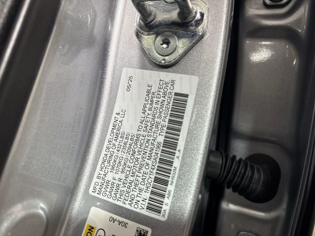 2025 Honda Accord SE