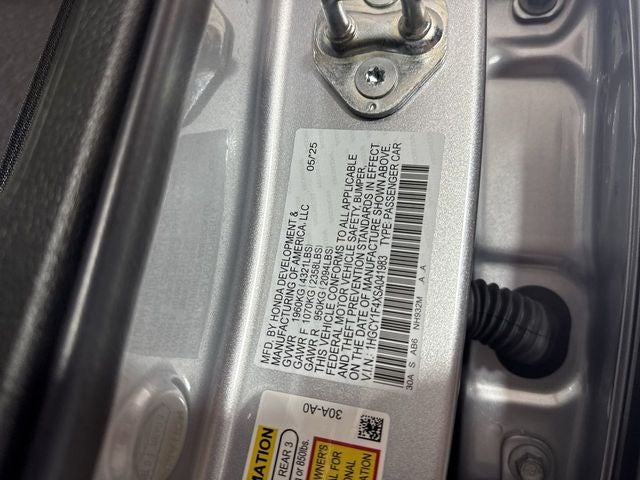 2025 Honda Accord SE