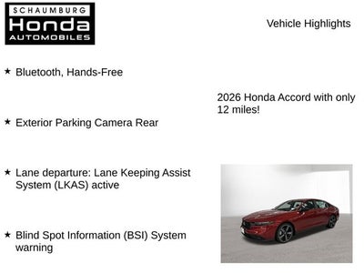 2026 Honda Accord Hybrid Sport