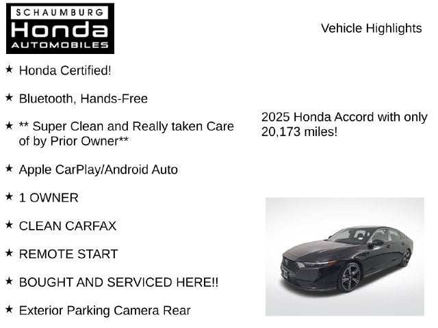 2025 Honda Accord Hybrid Sport