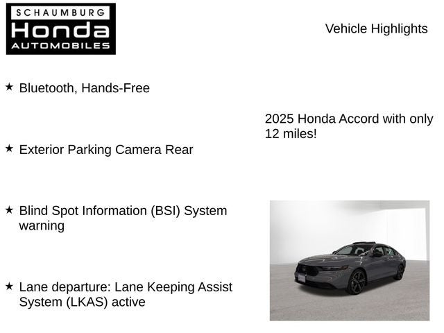 2025 Honda Accord Hybrid Sport
