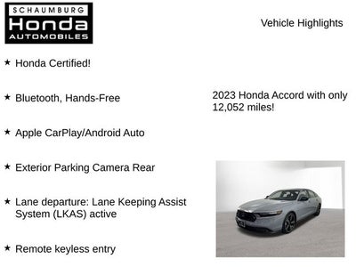 2023 Honda Accord Hybrid Sport