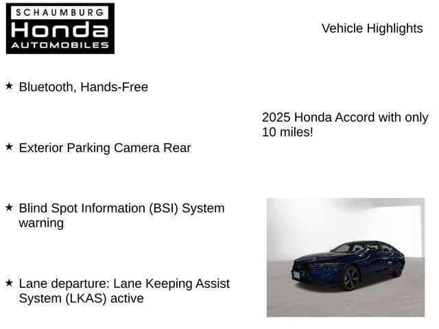 2025 Honda Accord Hybrid Sport